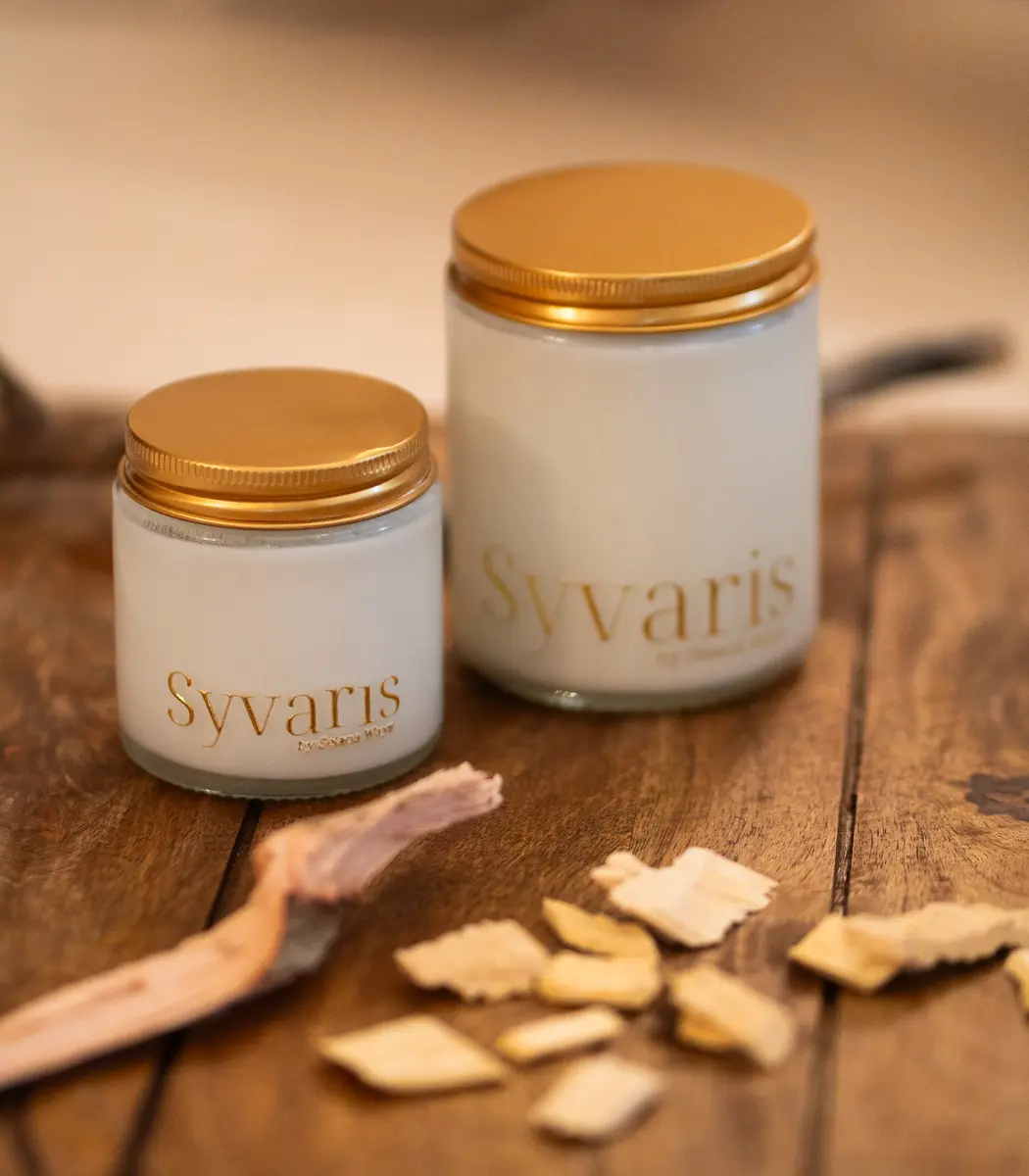 85 sandalwood candle