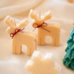 christmas candle reindeer