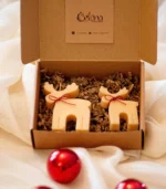 christmas candle reindeer