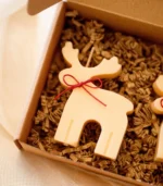 christmas candle reindeer