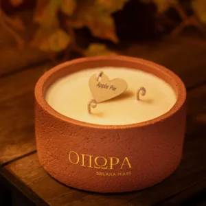 terracotta soy candle