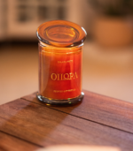 fall soy candle