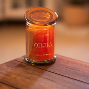fall soy candle