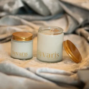 baby powder candle